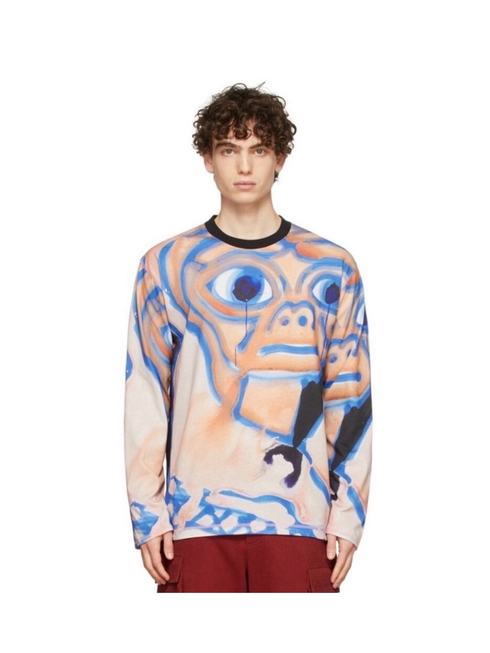 Heaven By Marc Jacobs ET Long Sleeve Shirt Oversized Unisex Men’s L - NWT - Picture 2 of 5